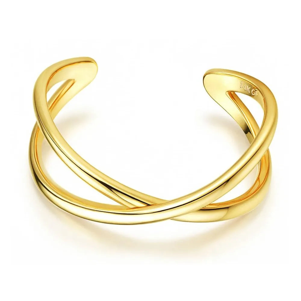 Gold-tone toe ring, Style 7